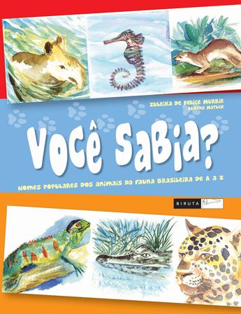 Imagem de Livro - Você sabia? Nomes populares dos animais da fauna brasileira de A a Z
