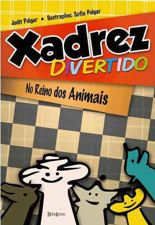 livro de xadrez infantil com peças