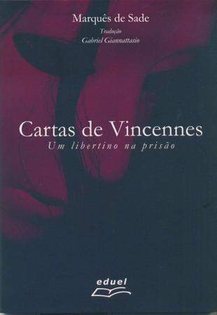 Imagem de LivroCartas de Vincennes: um libertino na prisão