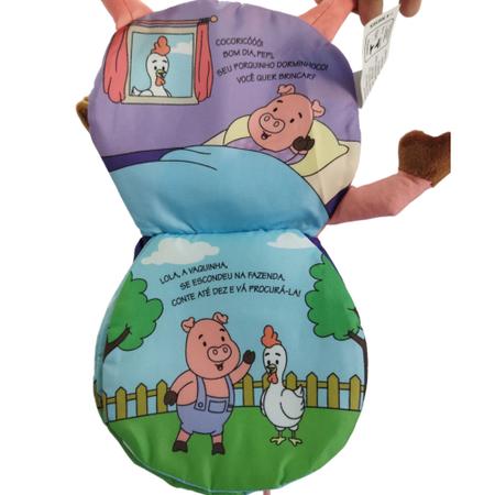 Imagem de Livros de Pano - Grandes Amigos - Pepi, o Porquinho - BluEditora -  livros infantis