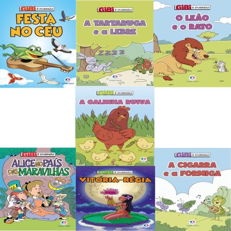 LIVRO INFANTIL GIBI DIVERSAO CIRANDA CULTURAL GALINHA RUIVA