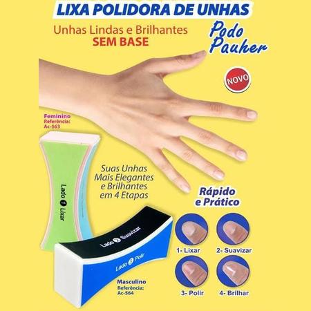 Imagem de Lixa Anatômica Polidora de Unhas AC-563 Orthopauher