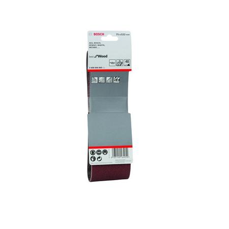 Imagem de Lixa Cinta 0.533 X 75  G  40  Best For Wood com 3 Un  2608606069  - Bosch