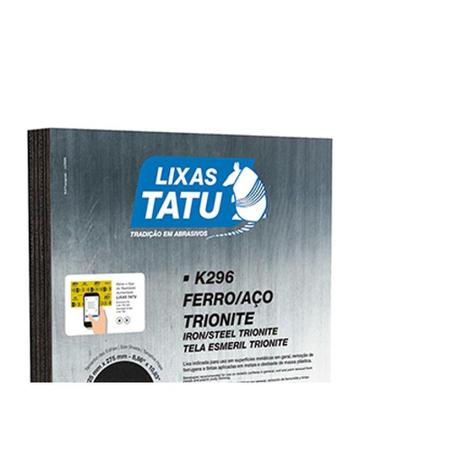 Imagem de Lixa Tatu Gk Ferro 100 C/25