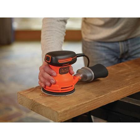 Imagem de Lixadeira Orbital Black + Decker BDERO100-B2, 180 Watts