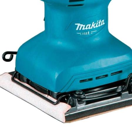 Imagem de Lixadeira Orbital Industrial 180W Ideal para Madeira MDF Com 6 Lixas M9200B 220V Makita