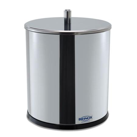 Imagem de Lixeira Brinox Inox com Tampa 18X23Cm 5,4L