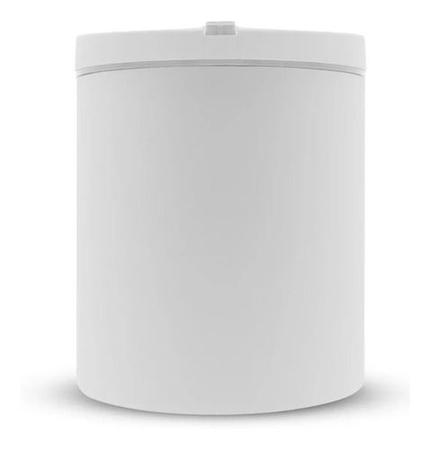 Imagem de Lixeira Cesto De Lixo Banheiro Cozinha Pia Click 3 Litros Branco