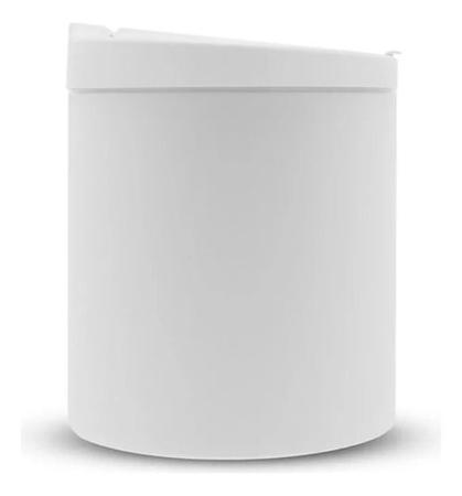 Imagem de Lixeira Cesto De Lixo Banheiro Cozinha Pia Click 3 Litros Branco