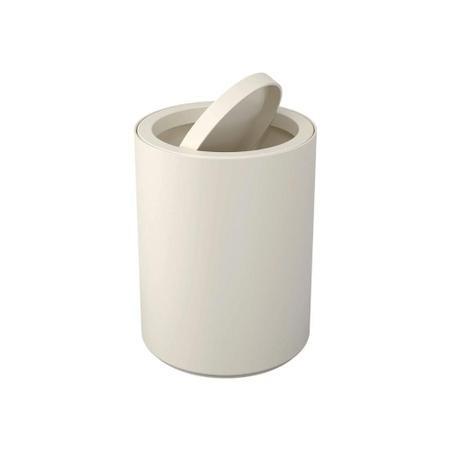 Imagem de Lixeira com tampa basculante Coza Serene 1 litro light gray