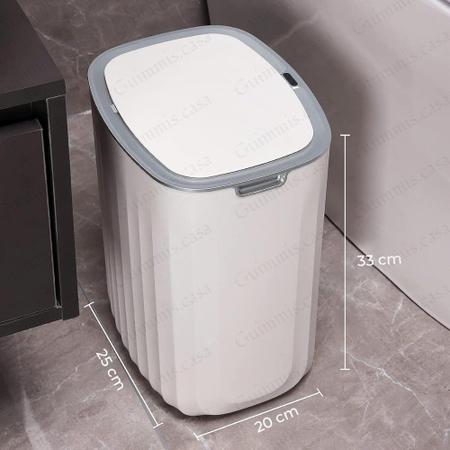Imagem de Lixeira em abs automática 12 litros com balde interno