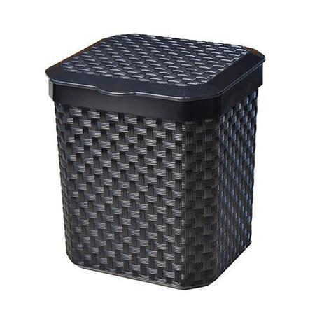 Imagem de Lixeira Pia Rattan 5 Litros E Dispenser + Detergente