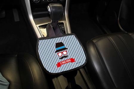 Imagem de Lixo Car Lixeira Carro Neoprene Personalizado Pai Te Amo