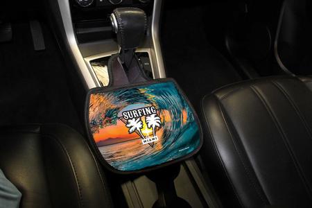 Imagem de Lixo Car Lixeira Carro Neoprene Personalizado Surf Surfista Praia