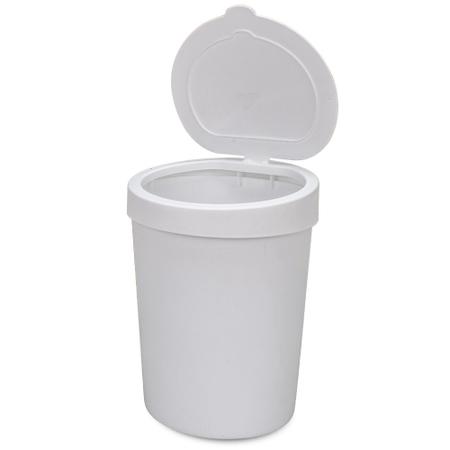 Imagem de Lixo Cozinha Plastico 5 Litros Pia De Banheiro Resistente