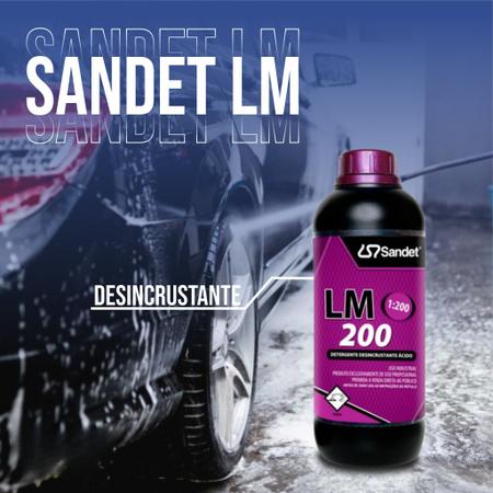 Imagem de LM 200 Detergente Desincrustante Ácido 1L - Sandet