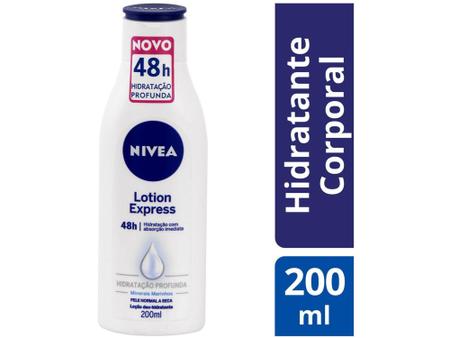 Imagem de Loção Deo-Hidratante Nivea Lotion Express 48h - Hidratação Profunda 200ml