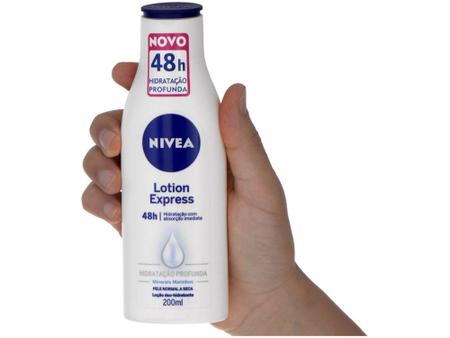 Imagem de Loção Deo-Hidratante Nivea Lotion Express 48h - Hidratação Profunda 200ml