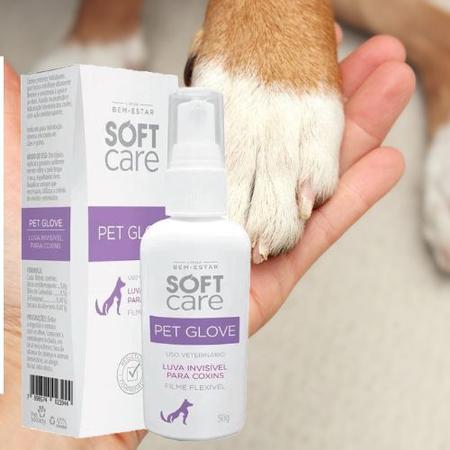 Pet glove soft care top