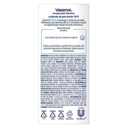 Imagem de Loção Hidratante Vasenol Recuperação Intensiva Clinical com 200ml
