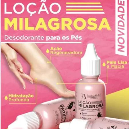 Imagem de Loção Milagrosa Bio Instinto Desodorante Para os Pés Frasco 30ml