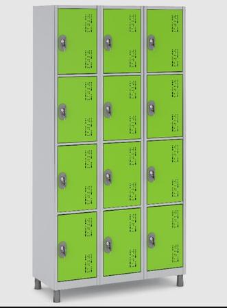 Imagem de Locker de Aço com 12 Portas Varias Cores Durável