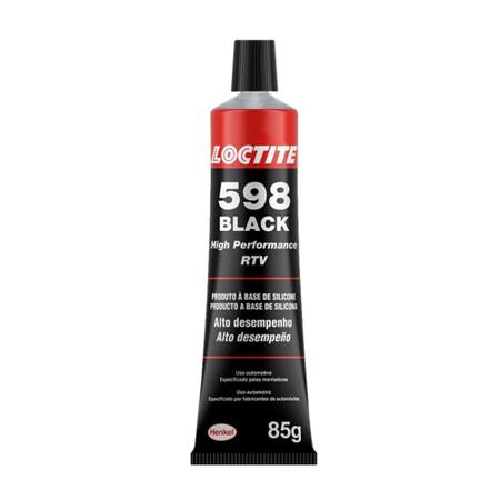 Loctite Silicone Black 598 85GR Imagem de Loctite Silicone Black 598 85GR