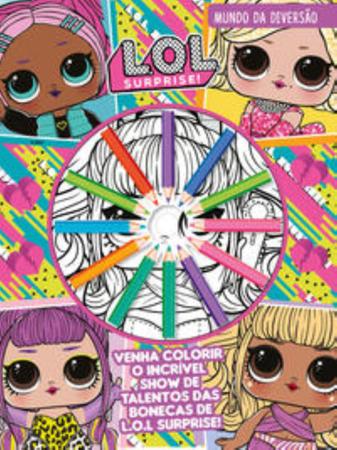 Livro para Colorir LOL Surprise Mundo da diversão com Lápis de Cor - Livros  de Entretenimento - Magazine Luiza