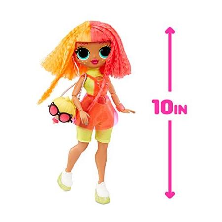 Imagem de LOL Surprise OMG Neonlicious Fashion Doll - Grande presente para crianças de 4 anos