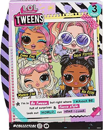 Imagem de LOL Surprise Tween Series 3 Fashion Doll Nia Regal com 15 surpresas  Grande presente para crianças de 4 anos