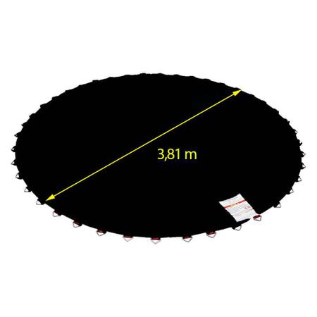 Lona de Salto Preta Para Cama Elástica 4,27 m Canguri Importada Imagem de Lona de Salto Preta Para Cama Elástica 4,27 m Canguri Importada