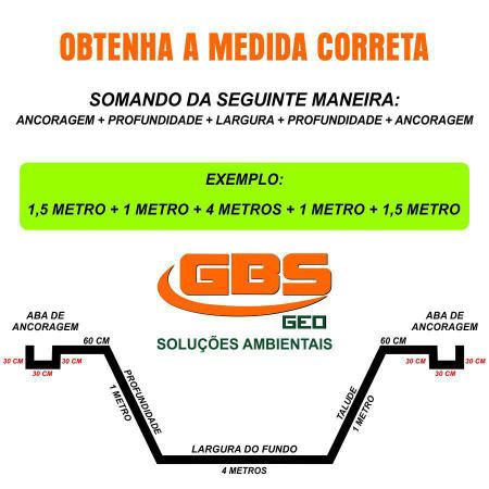 Imagem de Lona Painel Geomembrana PEAD 0,5mm- 6,00 X  5,00 (30mts)