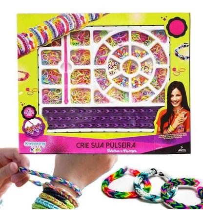 Imagem de Loom Bands Fábrica De Pulseiras Elástico Brinquedos