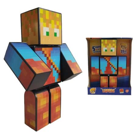 Boneco Lopers r Minecraft - 35cm