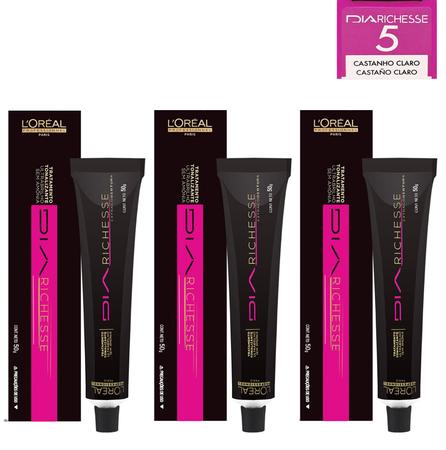 Tonalizante L'Oréal Diarichesse 5 Castanho Claro 50g