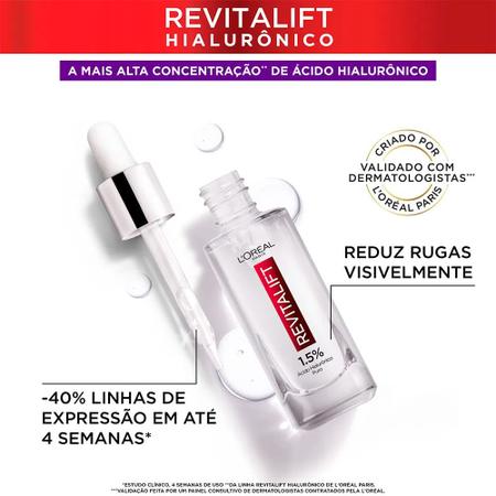 Kit Sérum Ácido Hialurônico Anti Rugas Preenchedor Anti-idade