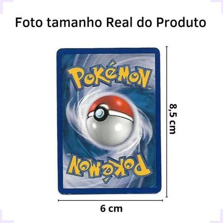 Lote Pack 100 Cartas Pokémon Aleatórios sem Nenhuma Repetida :  : Brinquedos e Jogos