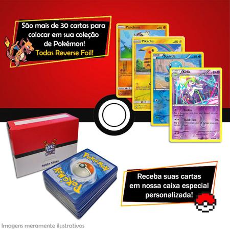 Pack Celebrações Cartas Raras Foil de Pokémon em Português, Magalu  Empresas