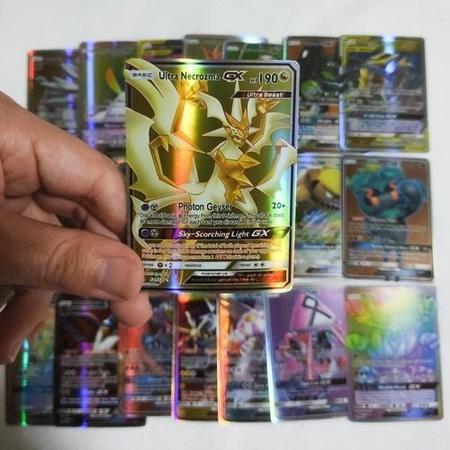 Lote Pokémon 5 Cartinhas Gx Sem Repetições Lendaria Rara - Pokemon - Deck  de Cartas - Magazine Luiza