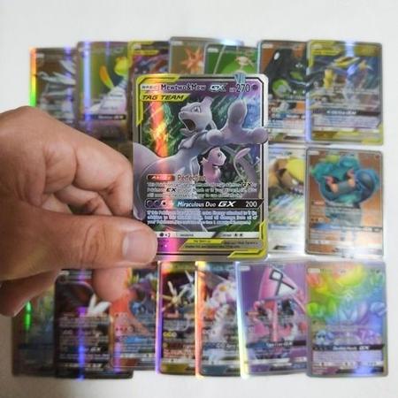 Lote Pokémon 5 Cartinhas Gx Sem Repetições Lendaria Rara - Pokemon - Deck  de Cartas - Magazine Luiza