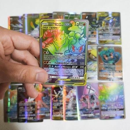 Lote Pokémon 5 Cartinhas Gx Sem Repetições Lendaria Rara - Pokemon - Deck  de Cartas - Magazine Luiza