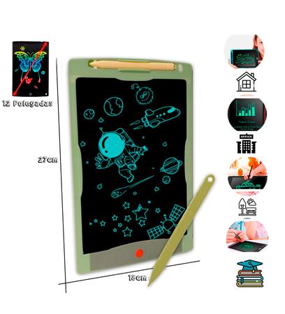 Lousa Caderno Digital Desenho Escrita 10 POL. C/Caneta Touch - lcd writing  - Tablet Educativo / de Brinquedo - Magazine Luiza