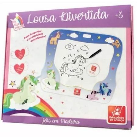 Lousa Divertida Mylittle Unicorn 0916-Brincadeira De Criança - Brincadeira De Crianca Imagem de Lousa Divertida Mylittle Unicorn 0916-Brincadeira De Criança