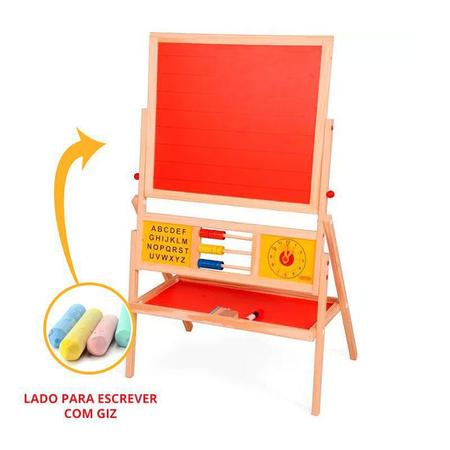 Kit Blocos De Montar 120 Peças + Lousa Infantil Giz E Caneta Carimbras :  : Brinquedos e Jogos