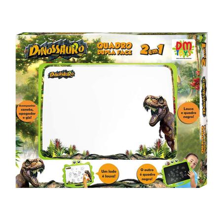 Imagem de Lousa Infantil Quadro Didático Desenhar Dinossauro - Dm Toys