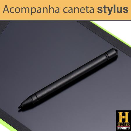 Imagem de Lousa Magica Infantil Tablet Com Tela Lcd 12 Polegadas Para Escrever E Desenhar Premium