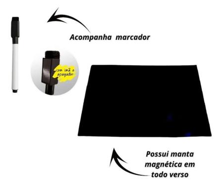Lousa Magnética é ideal para centralizar as tarefas da semana - Nosier Art Imagem de Lousa Magnética é ideal para centralizar as tarefas da semana
