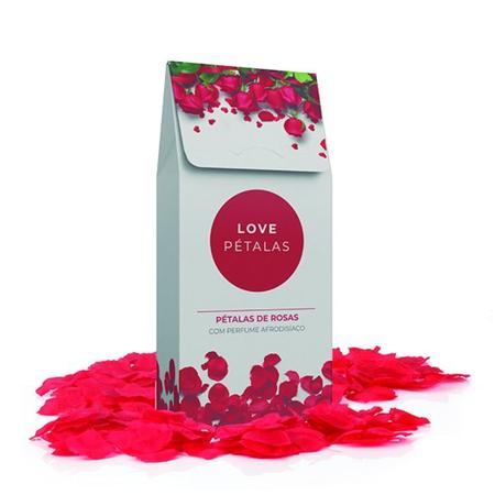 Imagem de Love Pétalas Rosa Vermelha Perfumada - Contém 100 Pétalas