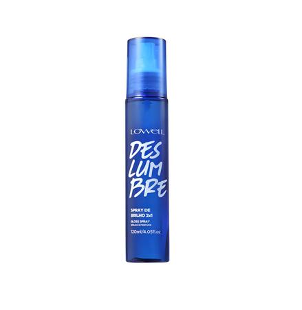 Imagem de Lowell Deslumbre Spray de Brilho 2x1 e Proteína Anti Quebra - Penteados Protetor Térmico Cabelos Perfumados Proteção Antipoluição Combate O Frizz