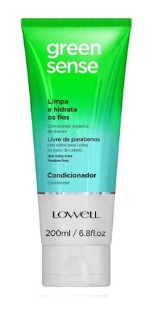 Imagem de Lowell Shampoo Green Sense Limpeza Delicada Uso Diário Cabelos Sáudaveis Mais Longos Anti Frizz